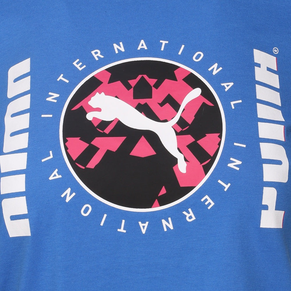Intl Graphic Crew Neck Short Sleeve T-Shirt