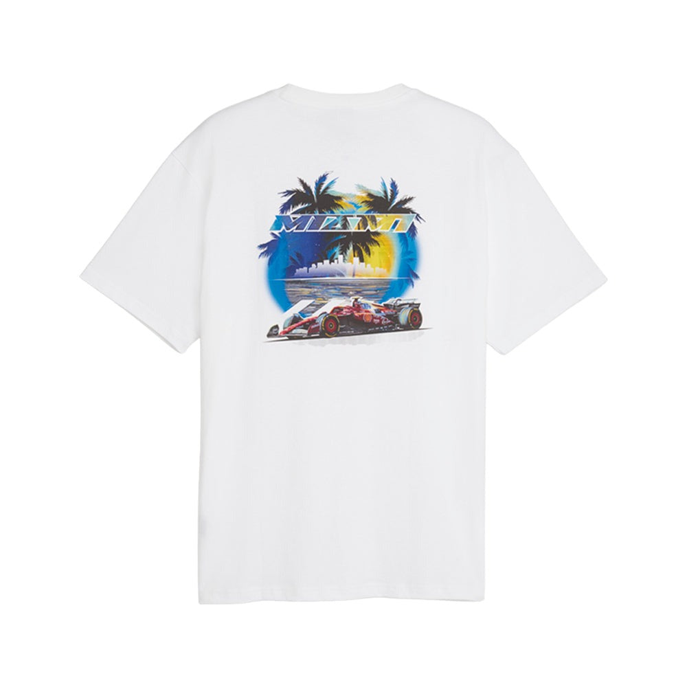 Scuderia Ferrari Miami Crew Neck Short Sleeve T-Shirt