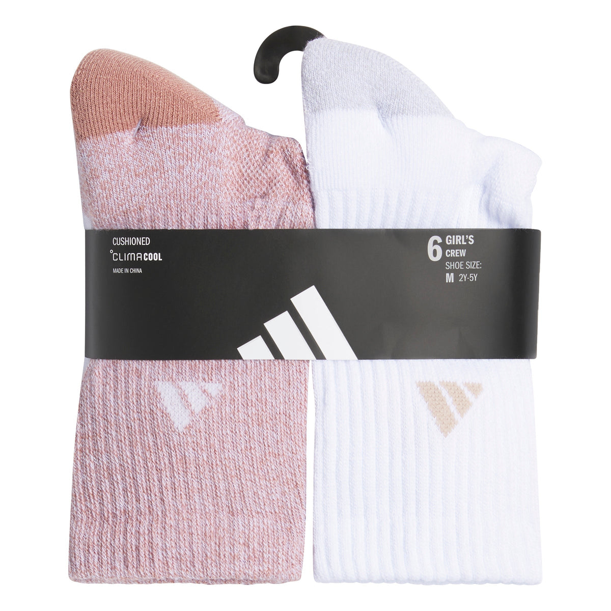 Grl Ath Cushioned 6-Pack Crew