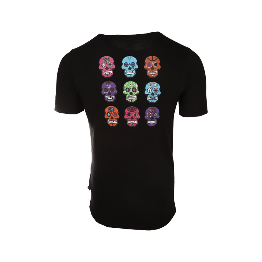 Graphics Calaveras Crew Neck Short Sleeve T-Shirt