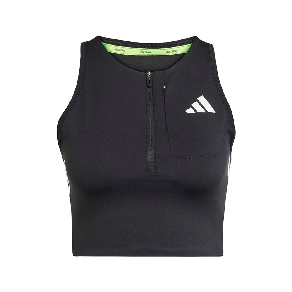 Adizero Running Gel Pocket Crop Long-Sleeve Top