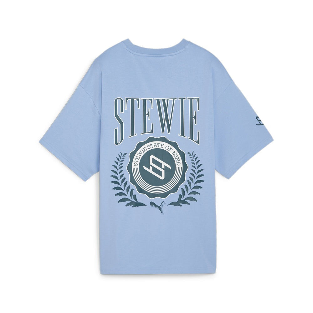 STEWIE X WATER Graphic Crew Neck Short Sleeve T-Shirt