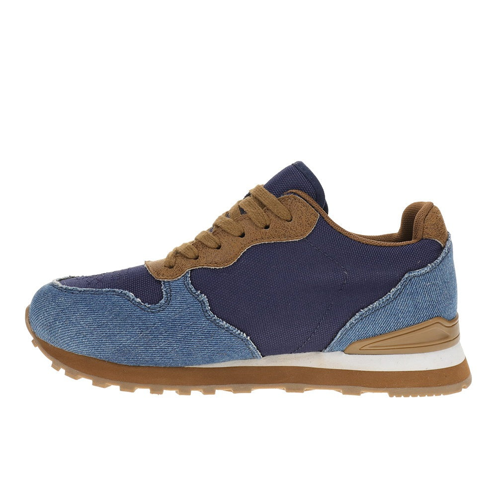 Giddyup Denim Lace Up Sneakers