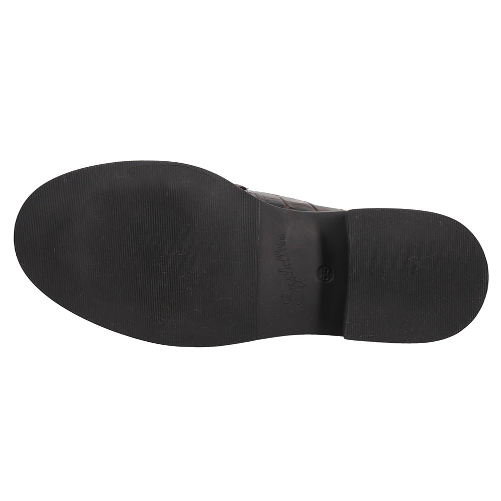 Final Call Croc Penny Loafers