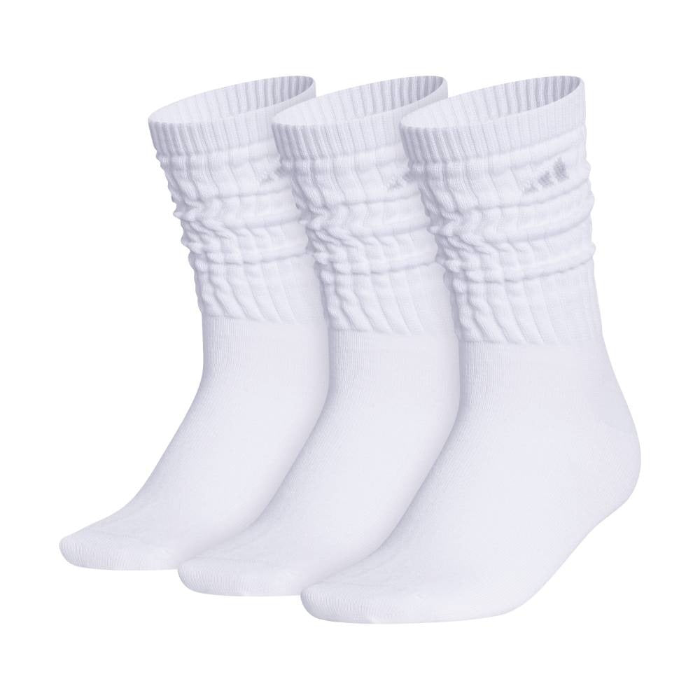 Athletic Scrunch 3-Pack Crew Socks